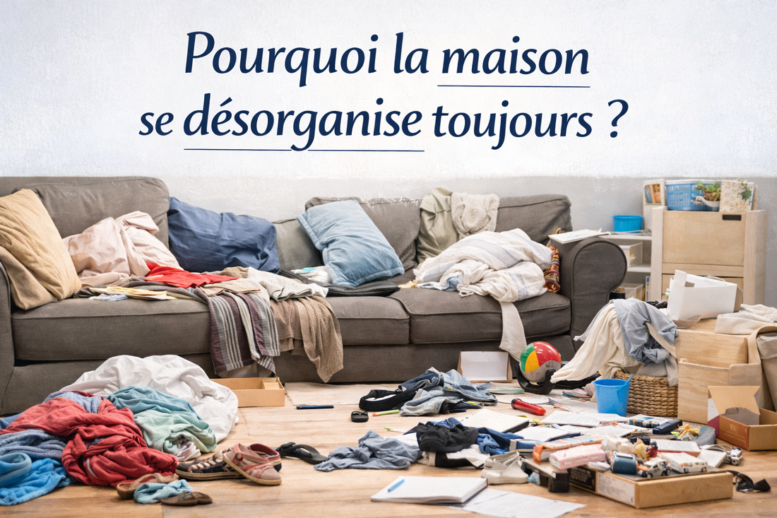 Pourquoi la maison se désorganise toujours ?