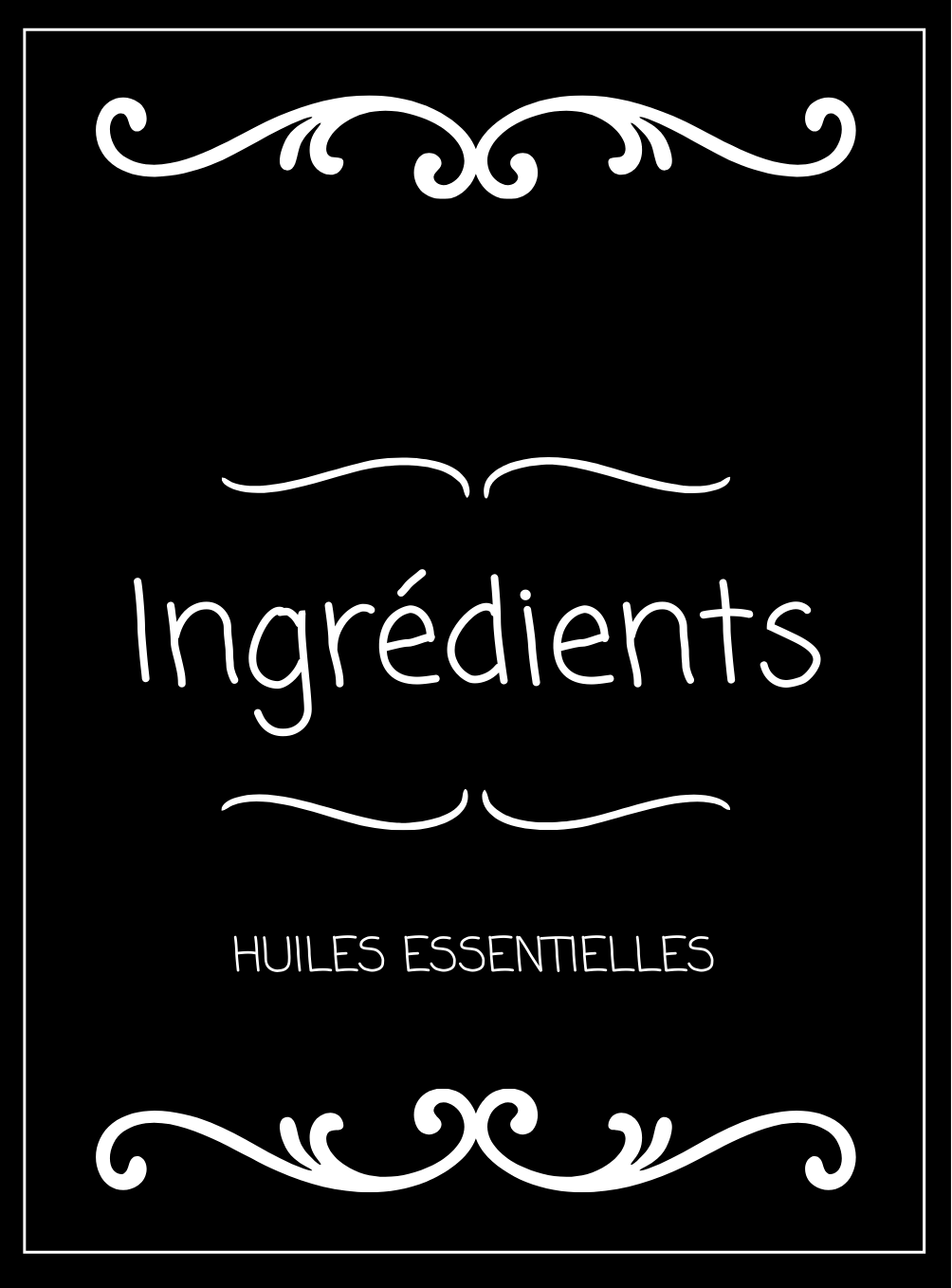 Etiquettes Décoratives